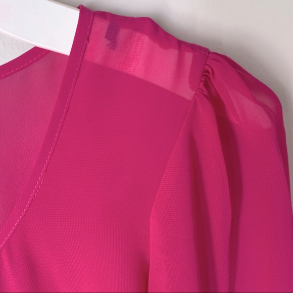 Forever 21 size M fuchsia blouse - Picture 5 of 15